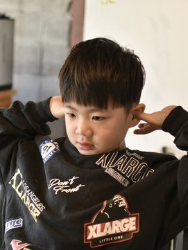 リム メンズヘア(LIM men's hair) 男の子キッズマッシュ【キッズカット/メンズカット/倉敷/中島】