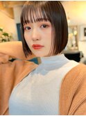 結べるボブくびれボブ大人ボブ切りっぱなしボブ垢抜けボブ表参道