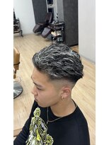 リアン(LIAN)&nbsp;メンズフェードカット＋メッシュ＋極道パーマ