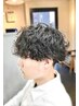 【★男性必見★】流行りのツイストスパイラルパーマ+カットで無造作ヘアに♪