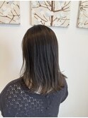 イルミナカラーでつくる透明感オリーブ