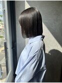 ボブ×ナチュラル縮毛矯正
