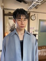 コレット ヘアー 大通(Colette hair) メンズショート×ハイライト