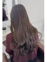 ヘアーアイスカルテット(HAIR ICI QUARTET)&nbsp;韓国風くびれミディ/ラベンダーカラー/ブリーチなしカラー