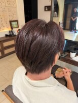 ヘアリゾート粋 ティガ 池袋店(tiga)&nbsp;メンズ/ブラウンカラー/マッシュショート