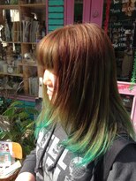 ピエスデシュブー(piece des cheveux)&nbsp;シャンパンゴールドグラデーション