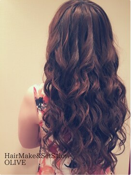 オリーブ(OLIVE) パーマ風 巻き下ろし