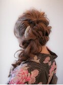 浴衣ヘアアレンジ