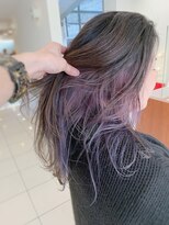 オリジン サロン(THE ORIGIN'S SALON) インナーカラー ラベンダーアッシュ