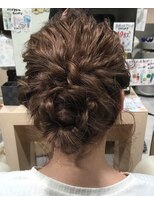 カペリベラグラマラス CapelliBellaGLAMOROUS アップスタイル