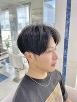 ヘアートーク アイズ(HAIR TALK I's) センターパート×ツーブロック