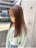 秋冬おすすめケアブリーチベージュカラー