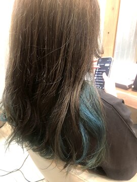 モンプルポ(momp repos) 【momp repos】デザインカラー/インナーカラー/派手髪