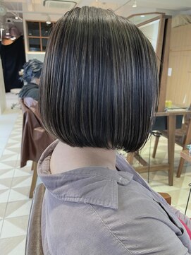 バブ バイネオリーブ(Bab by neolive) 白髪ぼかしハイライト☆大人ボブ