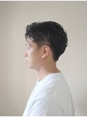 ツーブロック.パーマ.刈り上げ.アップバング