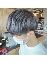 ミル(1001 mille)&nbsp;ハイトーンの韓国風マッシュショート【1001mille】