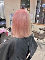 プライズ 池袋店(prize) ホワイトピンク×ホワイトベージュブリーチカラー池袋