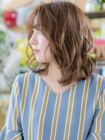 カバーヘア ブリス 志木南口駅前店(COVER HAIR bliss)&nbsp;★ブラッドオレンジサーフスタイルボブウルフ20代30代40代★9