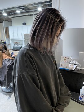 タオ 河原町(Tao) ボブとバレイヤージュ