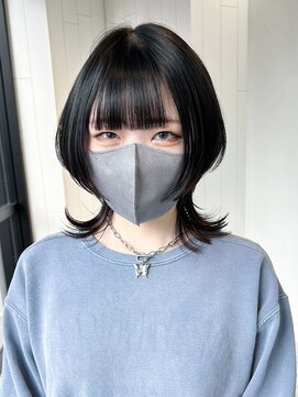 アイティーバイアルバム 松戸店(IT by ALBUM) くびれウルフ_大人ガーリーチョコレートプリカール_ba443811