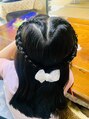 ヘアーリゾート ライフ(Hair Resort LIFE) ハート編み込み