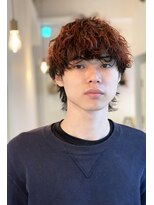 アルジャーノン グリーン(ALGERNON GREEN)&nbsp;メンズ/波巻きパーマ/スパイラルパーマ/マッシュウルフ/【松本】