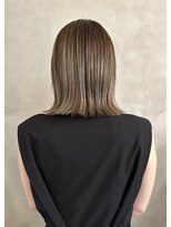 ハコ(haco)&nbsp;【haco】切りっぱなし×ベージュ