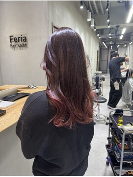 フェリア 松山(Feria) 【Feria松山】白石のミラーカラー☆