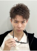 アップバングショート
