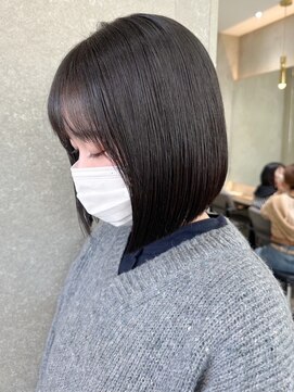 ロンド ボーイ 表参道(Lond BOY) 似合わせカット×前下がりボブ髪質改善韓国ヘア[表参道]