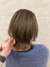【樋口美湖都指名限定】平日限定カット+カラー髪質改善TR ¥10,000