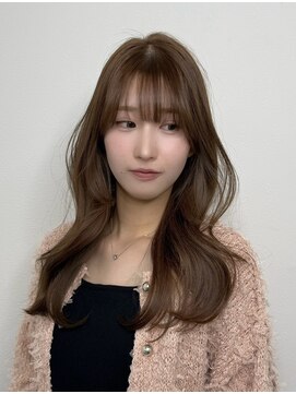 シュウ(shu) 顔まわりレイヤー/ベージュカラー