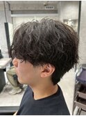 メンズカット/パーマ/ヘッドスパ/ブリーチ/眉毛/韓国/大宮/Men's