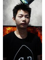 ツークツワンク バーバー 新宿(ZUG2WANG BARBER)&nbsp;スパイキーショート