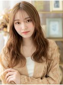 波巻きウェーブ細巻きハイライトウェットヘアc6川口