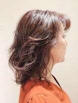 松本平太郎美容室 国立店&nbsp;30代40代50代60代×ミディアムレイヤー×イノアカラー×インナー