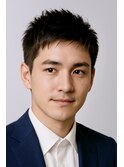 スーツ社会人爽やかビジネスショートアップバンク20代30代