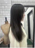髪質改善で触れたくなる素髪ストレート(中区紙屋町)