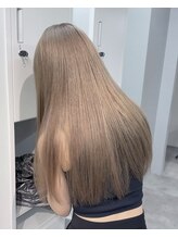 ヴェルダ 池袋店(verda) ブリーチ2回 柔らかミルクティーベージュ haruto