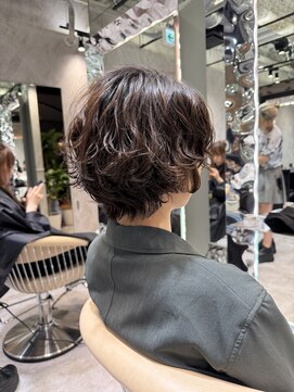 ロンドロゼ 池袋(Lond rose) ♪♪オリーブグレー/ショートボブ/パーマ/ココアベージュ/池袋