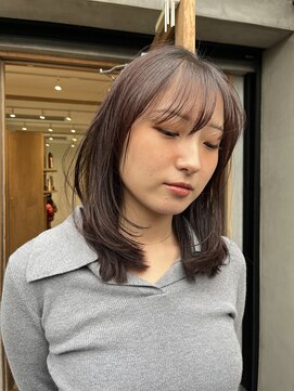 シカタ シーカ 鎌倉(CICATA/ShIKA.) ミディアムレイヤー/レイヤーカット