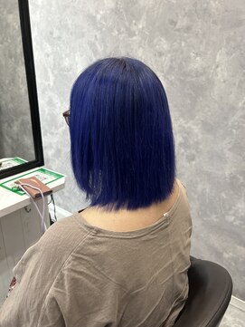 ヘアースタジオ ミツル(hair studio 326) ブルー