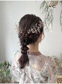 《花屋併設の美容院》お呼ばれヘアセット