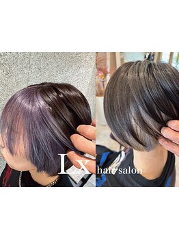 【インナーカラー・ハイライト】デザインカラーが得意