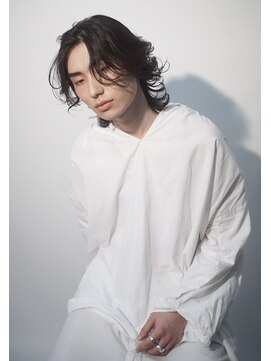 ミディアムフェザーパーマ