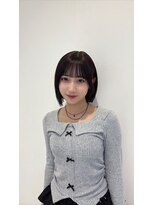 マイラグーン(MY LAGOON)&nbsp;地毛風カラー×タッセルボブ