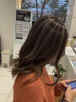 ルプル バイ フェイス 磯子(L'pul by face)&nbsp;30代/40代/50代/グレージュハイライト/コントラストハイライト