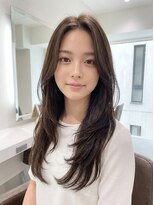 ブロウ ネックス ザ サロン 表参道(VLOW nex the salon)&nbsp;透明感カラー/韓国レイヤー/レイヤーカット/ハッシュカット