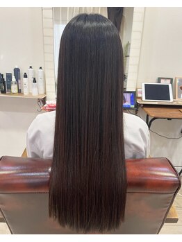 ラグーナ(Laguna)の写真/【憧れのツヤ髪へ◎】叶える理想の美髪ストレート！髪質改善×ダメージレスでツヤと柔らかさを実感◎