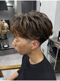 【WAVY】メンズフェザーパーマ